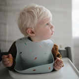 Mushie Silicone "No Mess" Bib