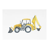 Yellow Digger Art Print