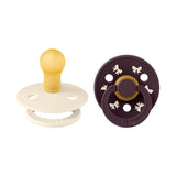 BIBS 2-Pack Latex Colour Holiday Bow Pacifiers