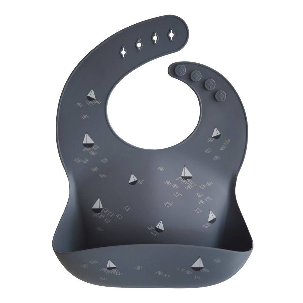 Mushie Silicone "No Mess" Bib