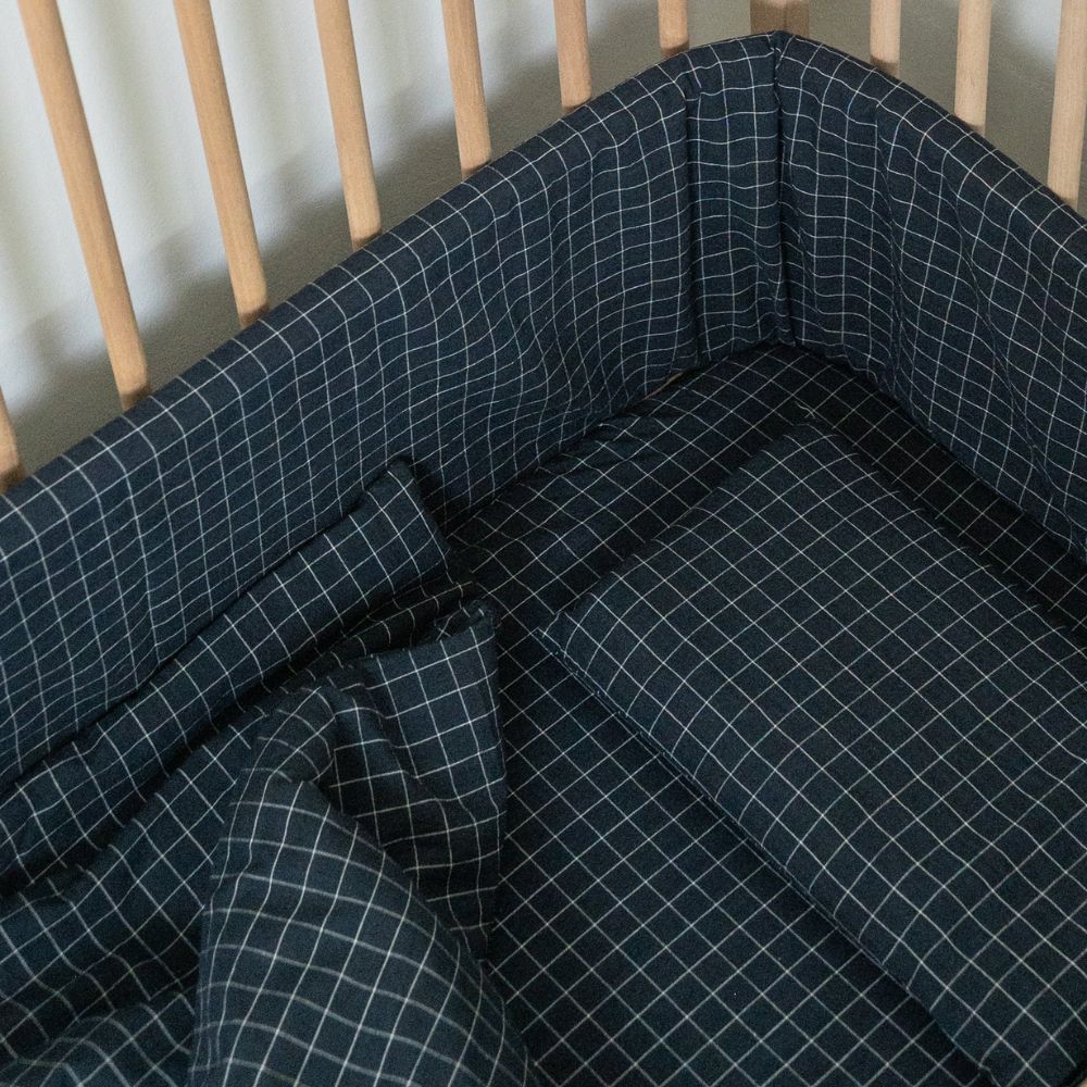 Phlo Studio Washed Cotton Cot Duvet Set