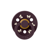 BIBS 2-Pack Latex Colour Holiday Bow Pacifiers