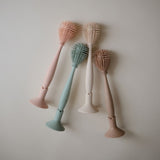 Mushie Silicone Baby Bottle Brush