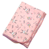 Lappies Vol Liefde Large Brushed Cotton Swaddle Blanket