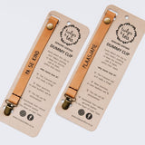 Tulips & Tea Leather Dummy Clip