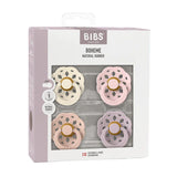 BIBS Boheme Latex 4-Pack Pacifiers
