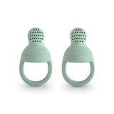 Mushie 2 Packs Silicone Fresh Food Feeder