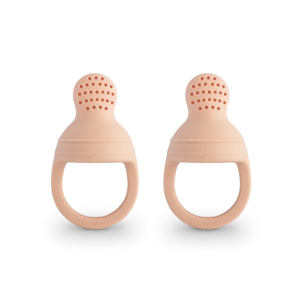 Mushie 2 Packs Silicone Fresh Food Feeder
