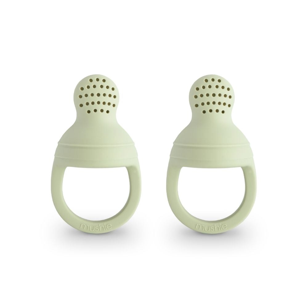 Mushie 2 Packs Silicone Fresh Food Feeder