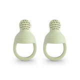 Mushie 2 Packs Silicone Fresh Food Feeder