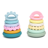 Silicone Stackable Teething Toy