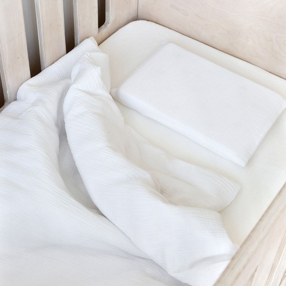 Phlo Studio Washed Cotton Cot Duvet Set