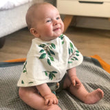 MACCIE 2-in-1 Burp Cloth & Bib Set