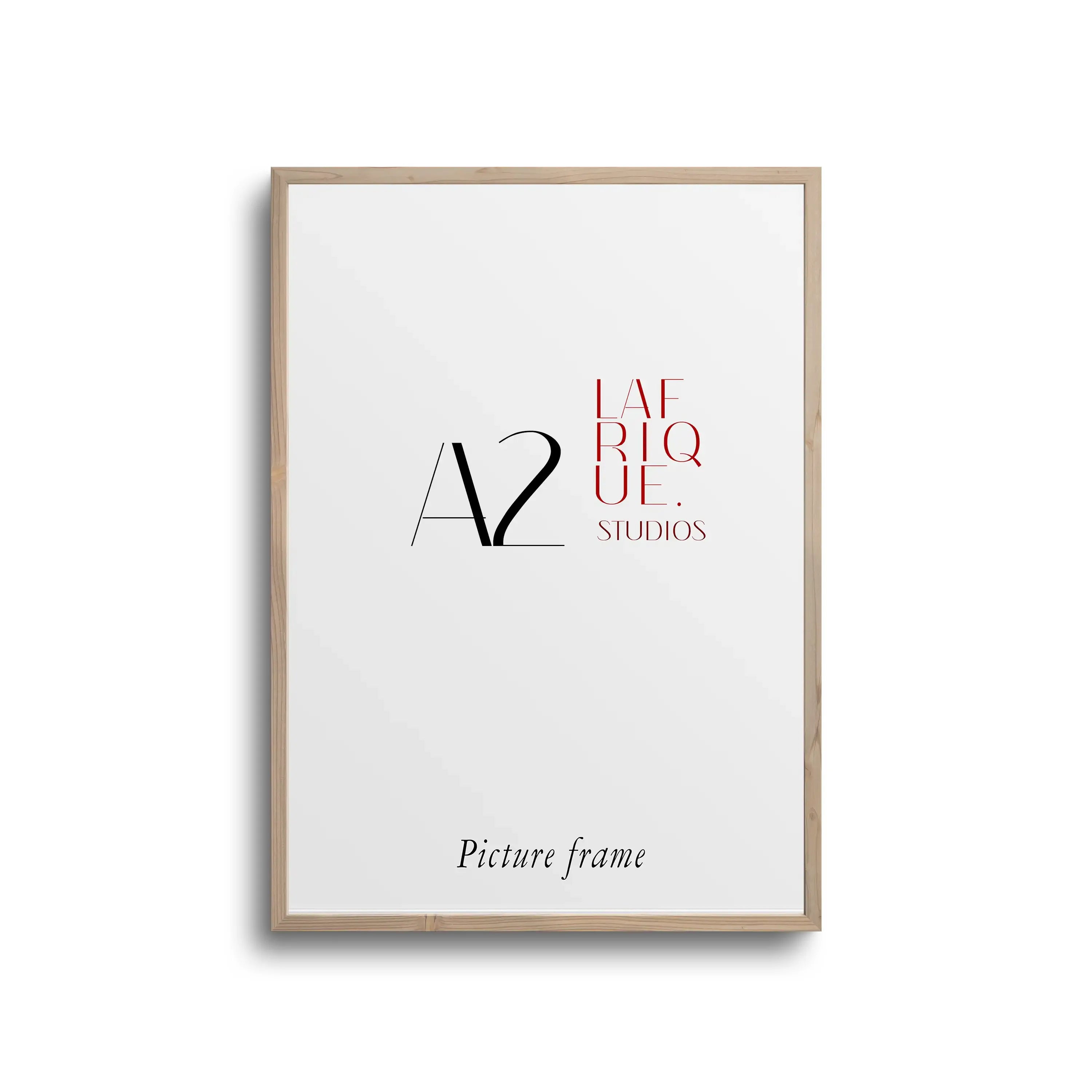 Ash Hardwood Textured Gallery Frame