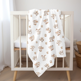 Aai Aai Baby Swaddle and Beanie Set