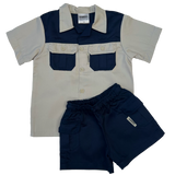 Kahkees Boys Two Tone Outfit Set
