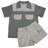 Kahkees Boys Two Tone Outfit Set