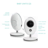 Baby Video Monitor with Camera, Audio & Night Vision