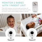 Baby Video Monitor with Camera, Audio & Night Vision