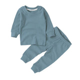 Boki Organic Rib Cloudy Sky Long Sleeve Pyjamas Set