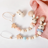 Crochet Bead Pacifier Chain