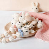 Crochet Bead Pacifier Chain