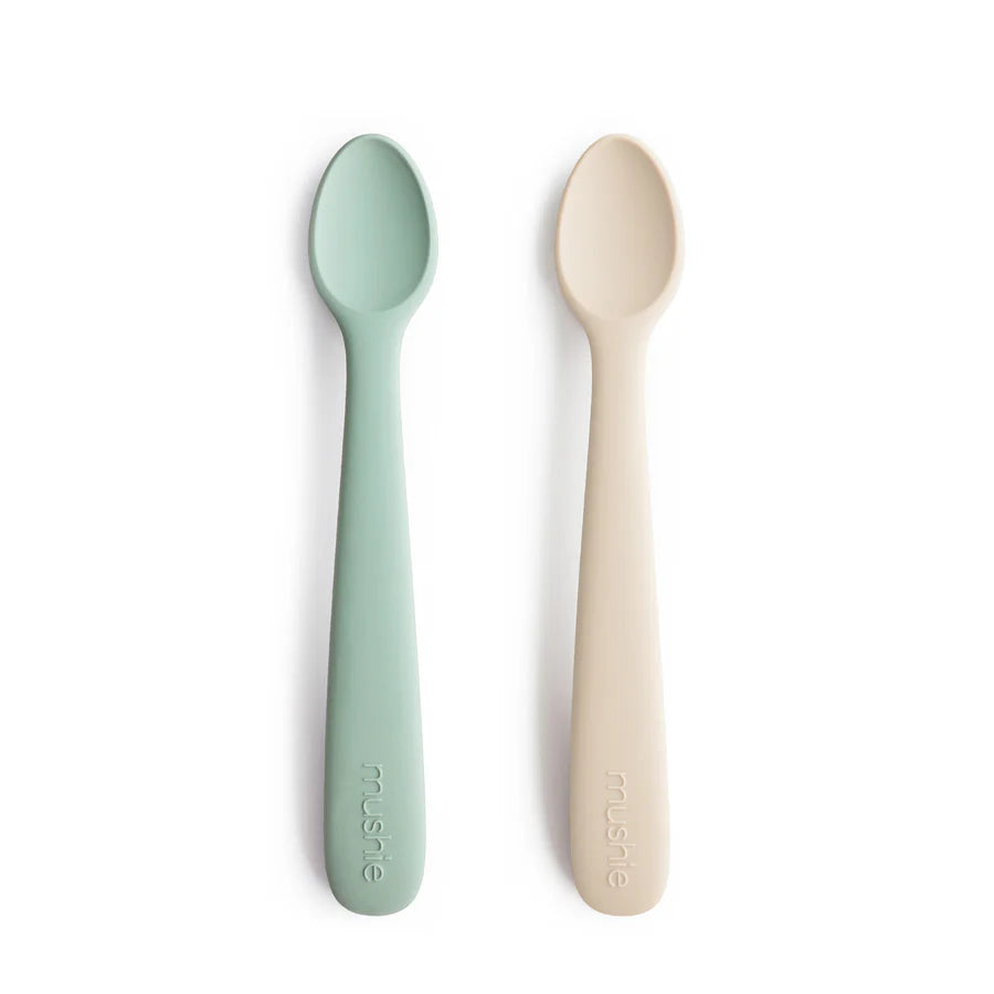 Mushie 2 Pack Silicone Feeding Spoons