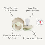 FRIGG Daisy Glow Silicone Pacifier