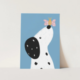 Dalmation with a Butterfly Wall Art