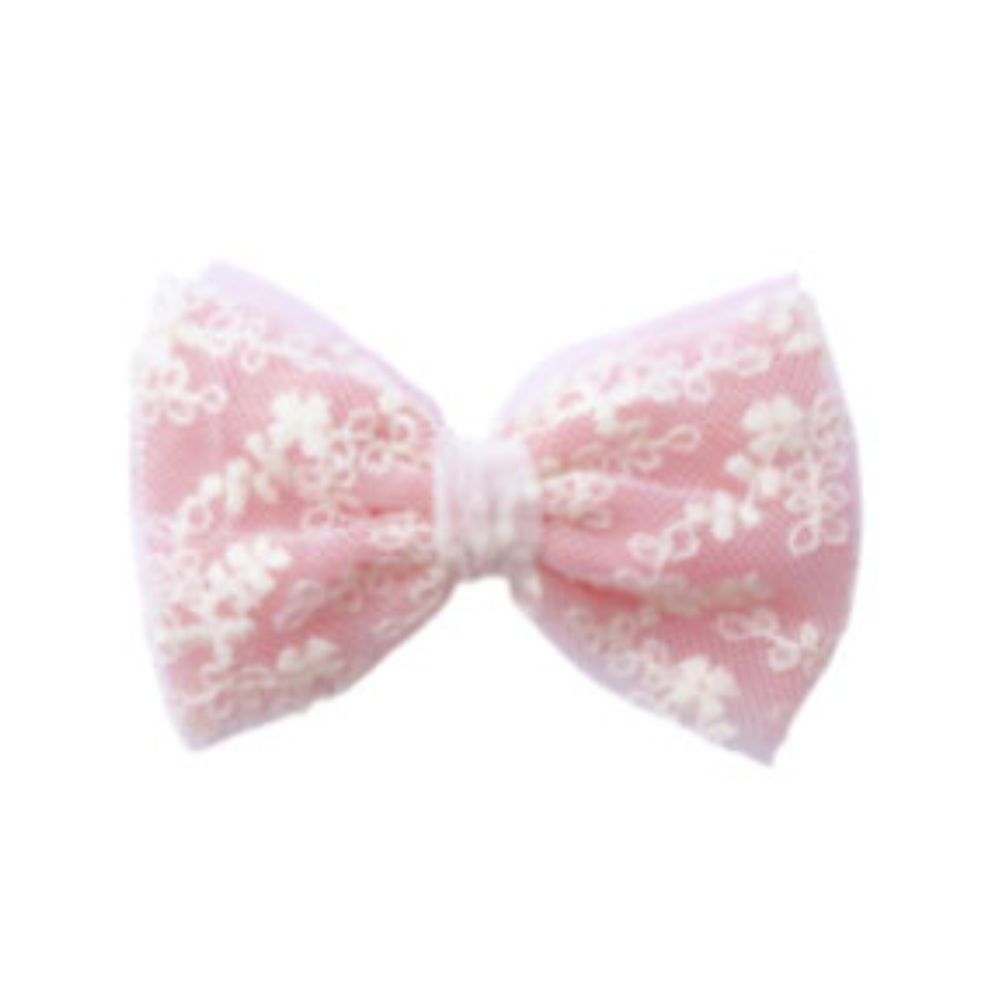 Everli Lace & Mesh Bow Clips