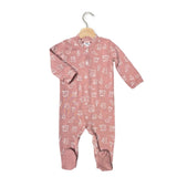 Just Chillin' Dusty Pink Ellie Babygrow