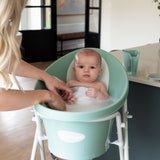 Shnuggle Baby Bath | Newborn baby bath Support with Bum Bump | Compact Bathtub for babies | Bath Seat Suitable from Birth