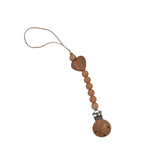Bos & Blom Heart-Shaped Pacifier Chain