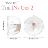 Youha - The INs Gen 2 Wearable Breast Pump with App Function