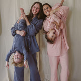 The Everyday - Pyjamas (Charcoal Muslin Set)