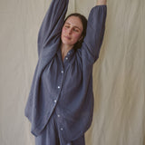 The Everyday - Pyjamas (Charcoal Muslin Set)