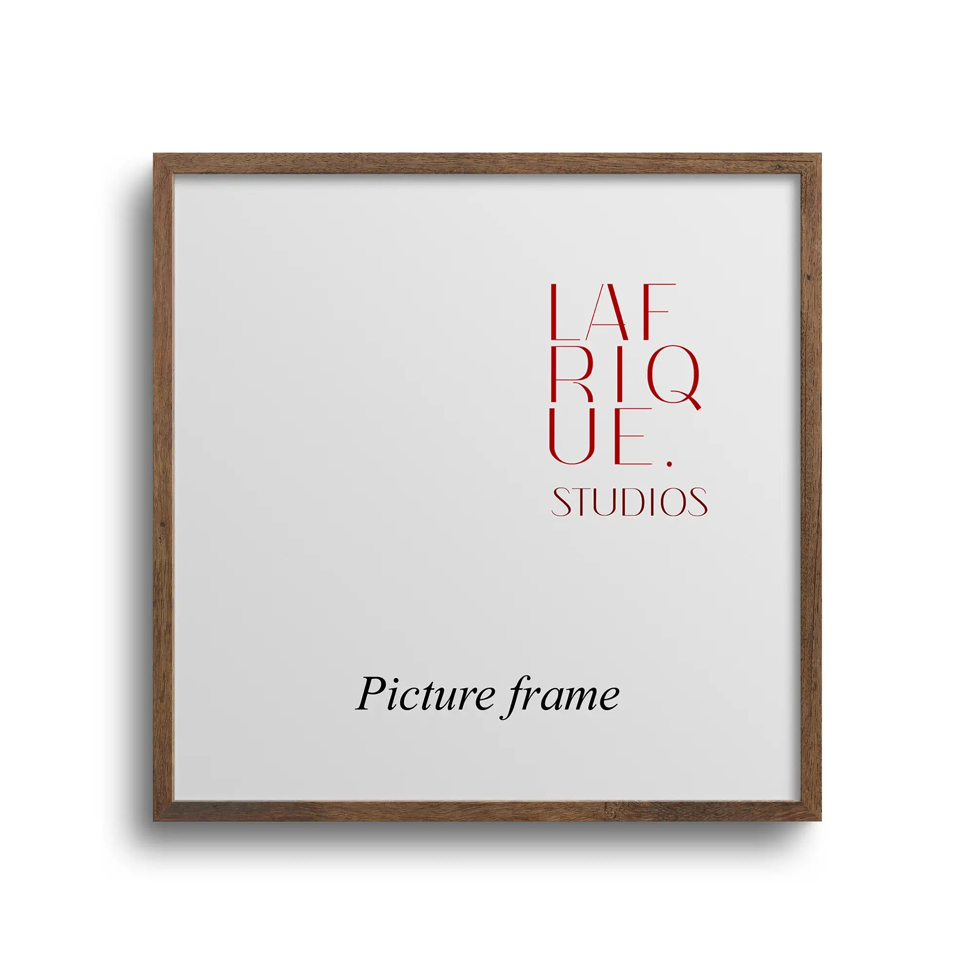 Kiaat Hardwood Textured Gallery Frame