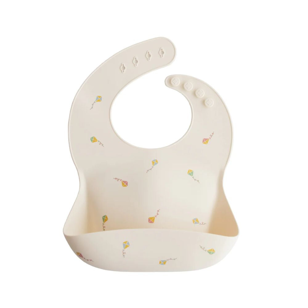 Mushie Silicone "No Mess" Bib