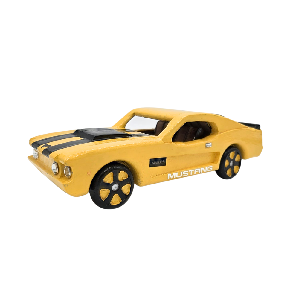 1967 Mustang Wooden Toy