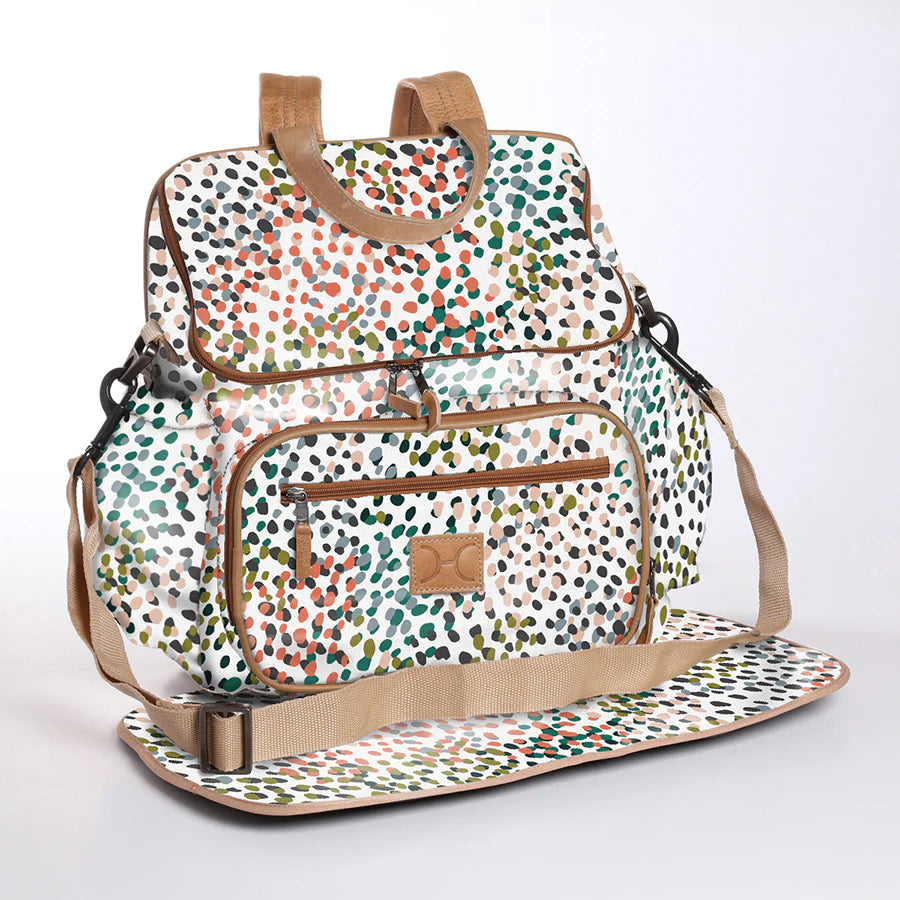 Thandana- Baby Nappy Backpack - Laminated Fabric