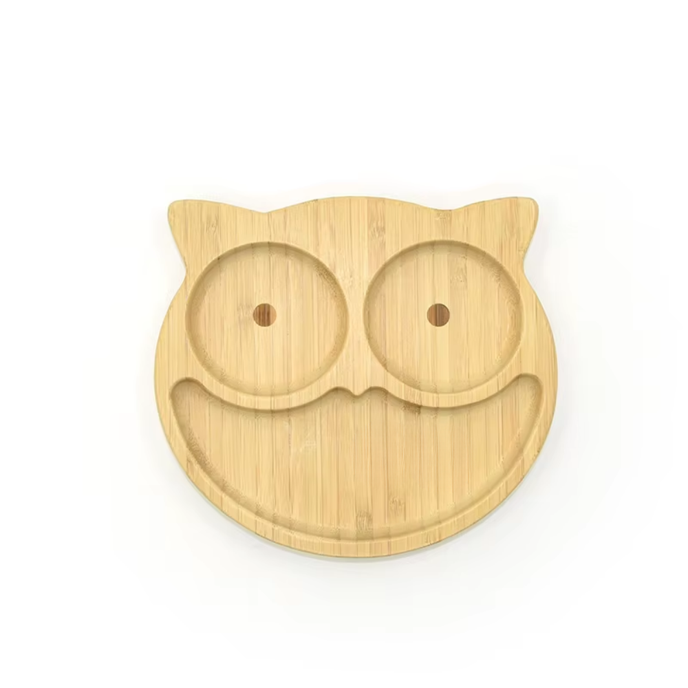 Bamboo Suction Plates