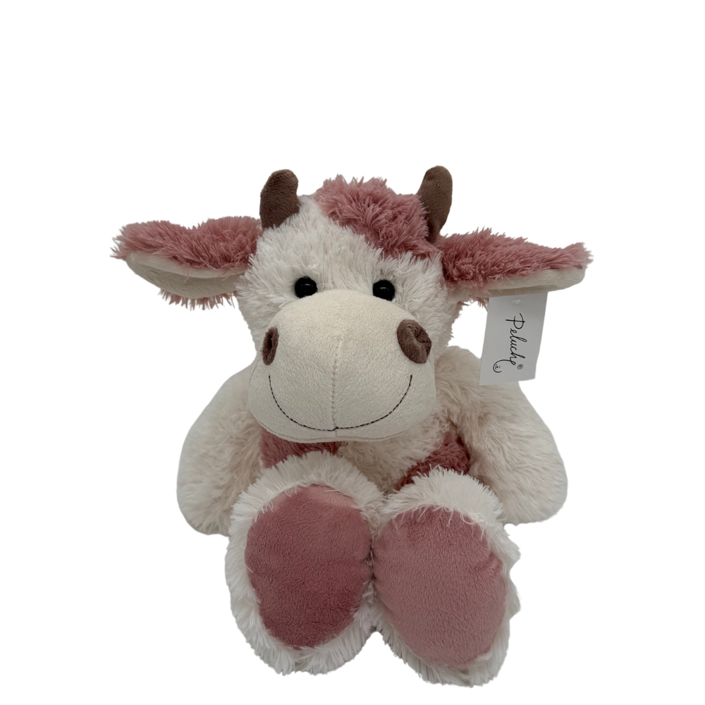 Peluche Fluffy Cow