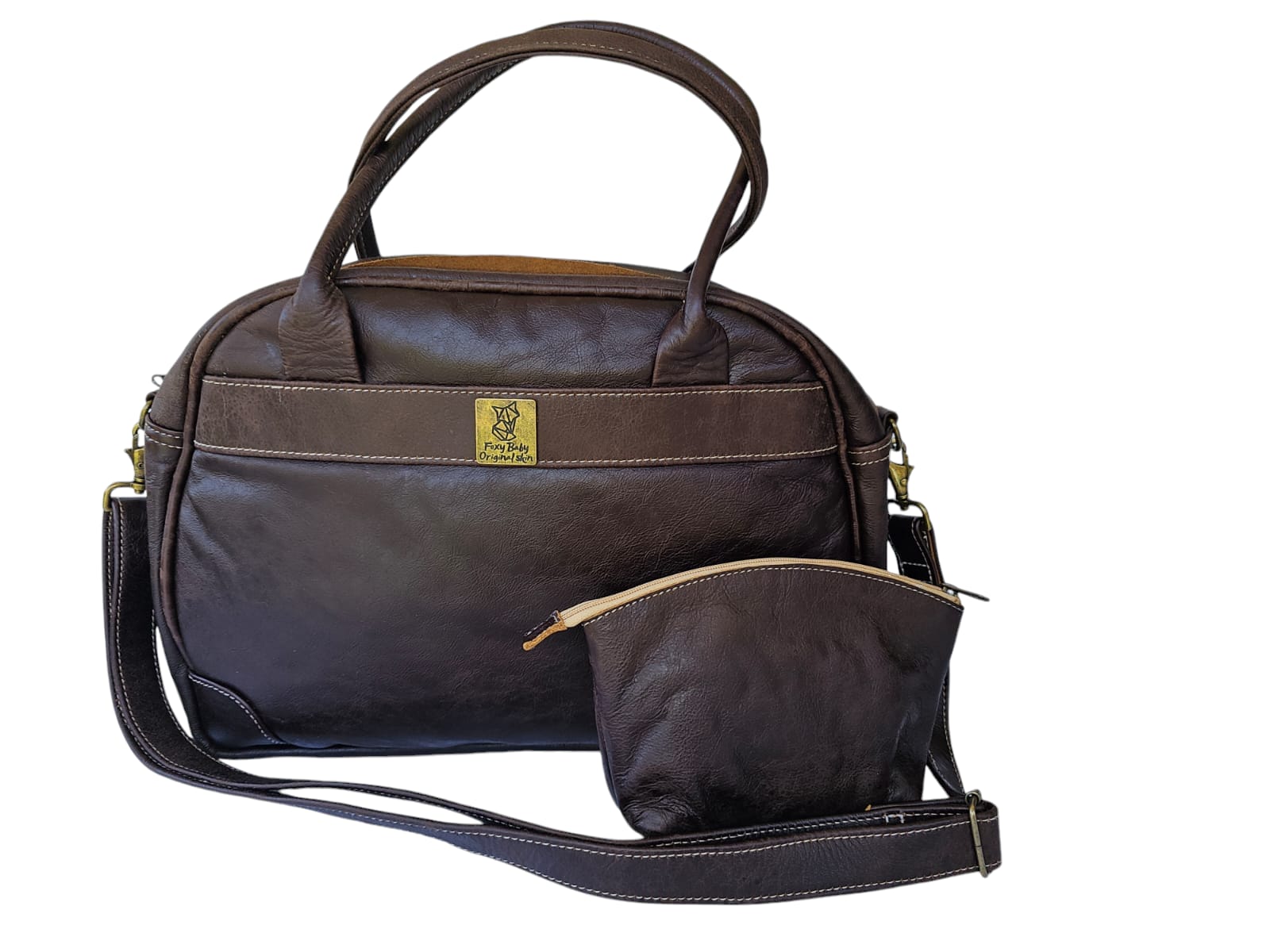 Selati to Selous - Premium Nappy Bag Full Leather