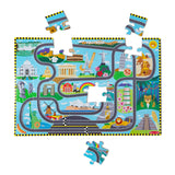 Melissa & Doug Race Track Floor Puzzle