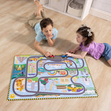 Melissa & Doug Race Track Floor Puzzle