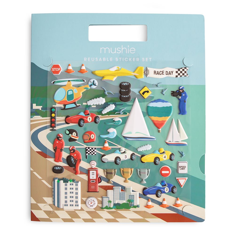Mushie Reusable Sticker Kit