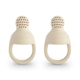 Mushie 2 Packs Silicone Fresh Food Feeder