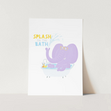 Splash in the Bath Wall Art