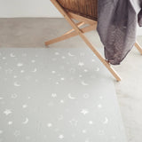 Tayla Jean Faded Stars & Moons on Grey Tile Play Mat