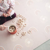 Tayla Jean Rainbow Rise Pink Clay Tile Play Mat